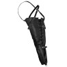Ouch! Xtreme Camisole pour Bras Lace-Up Full Noire